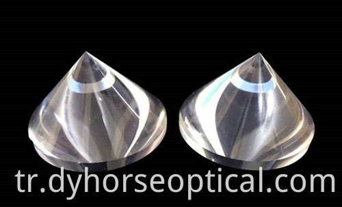 Calcium Fluoride Pyramid Optical Lens
